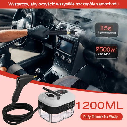 2500W myjka parowa wysokociśnieniowa z rękawiczkami