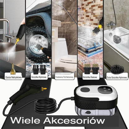 2500W myjka parowa wysokociśnieniowa z rękawiczkami